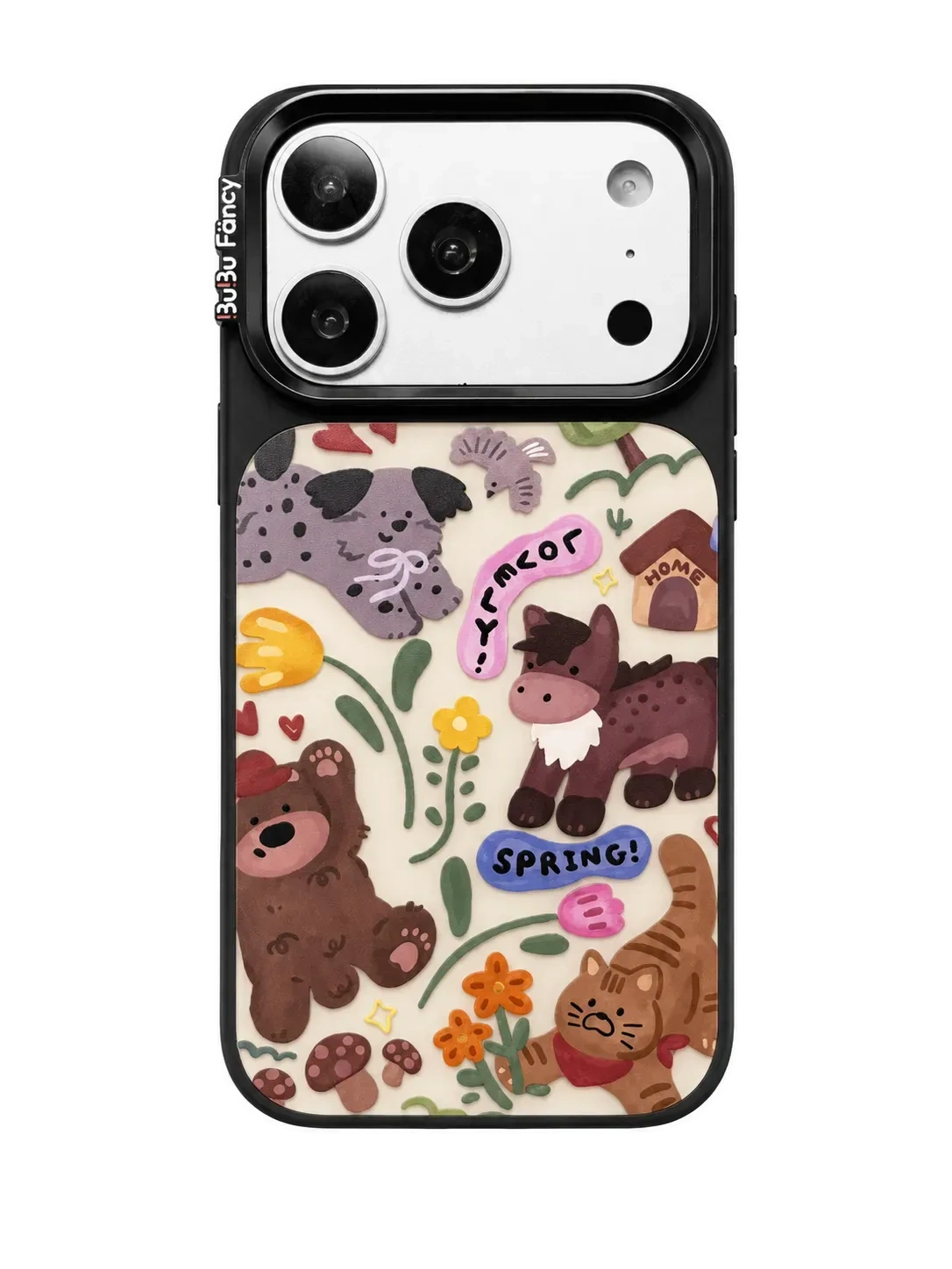 Bubu Fancy Forest Bear Phone case Magsafe