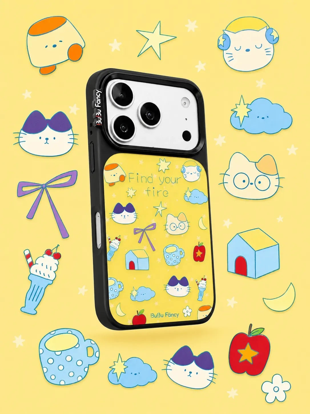 Bubu Fancy Seeking Passion Phone case Magsafe