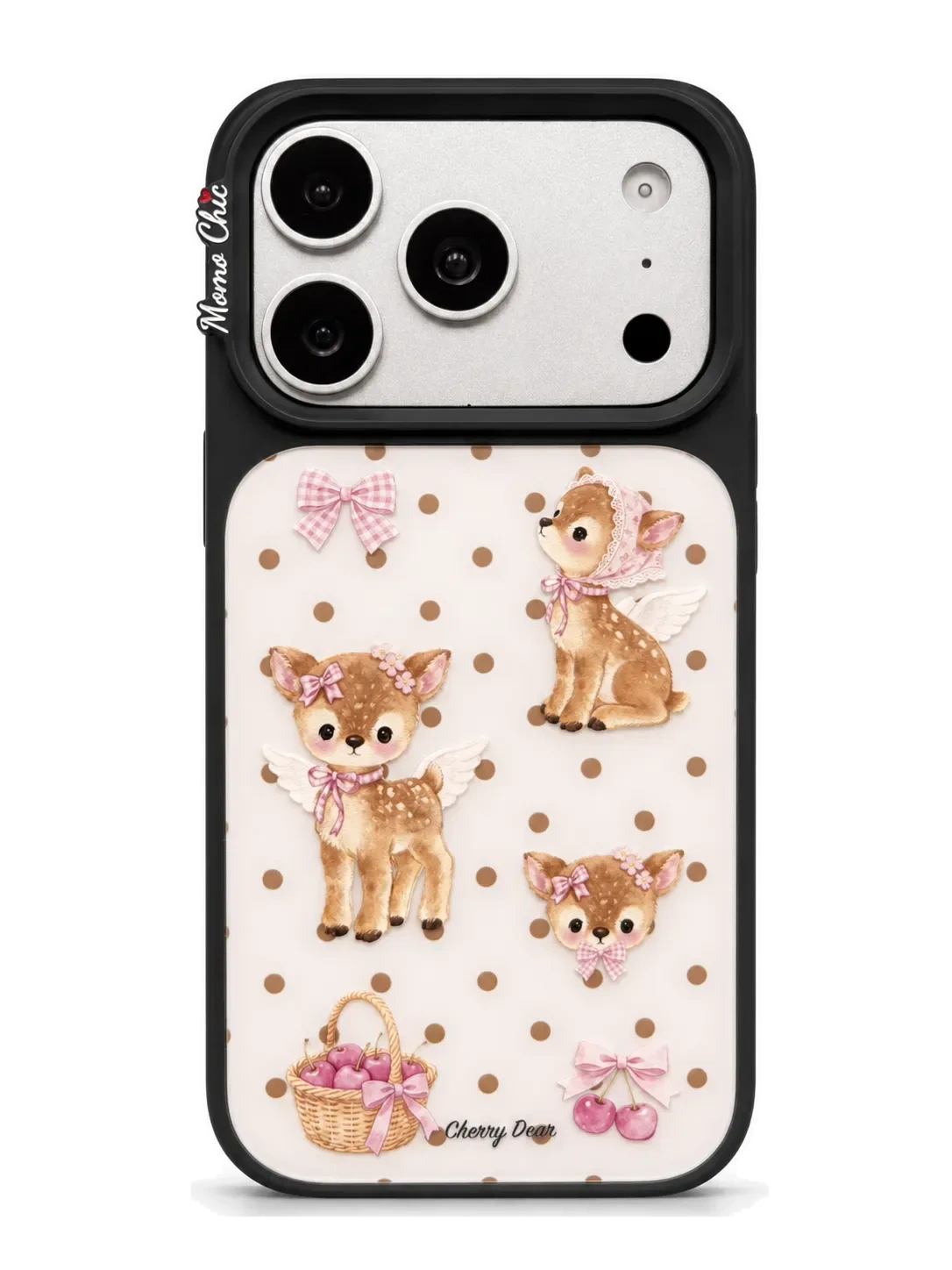 Momo Chic Polka Dot Fawn Phone case Magsafe