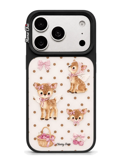 Momo Chic Polka Dot Fawn Phone case Magsafe