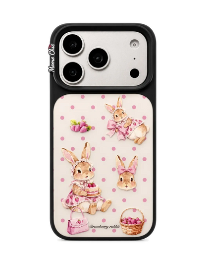 Momo Chic Strawberry Rabbit Phone case Magsafe