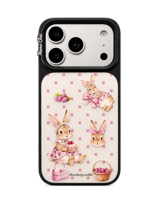 Momo Chic Strawberry Rabbit Phone case Magsafe