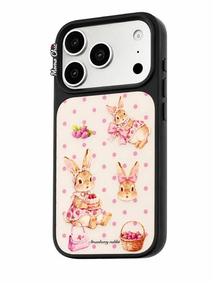 Momo Chic Strawberry Rabbit Phone case Magsafe