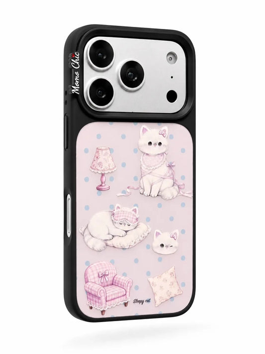 Momo Chic gentle kitten Phone case Magsafe