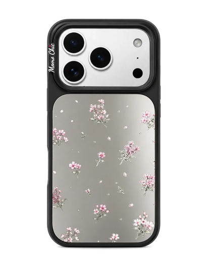 Momo Chic Elegant Floral phone case mirror Magsafe