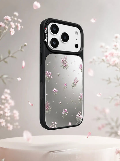 Momo Chic Elegant Floral phone case mirror Magsafe