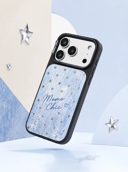 Momo Chic Cowboy colored star phone case mirror Magsafe
