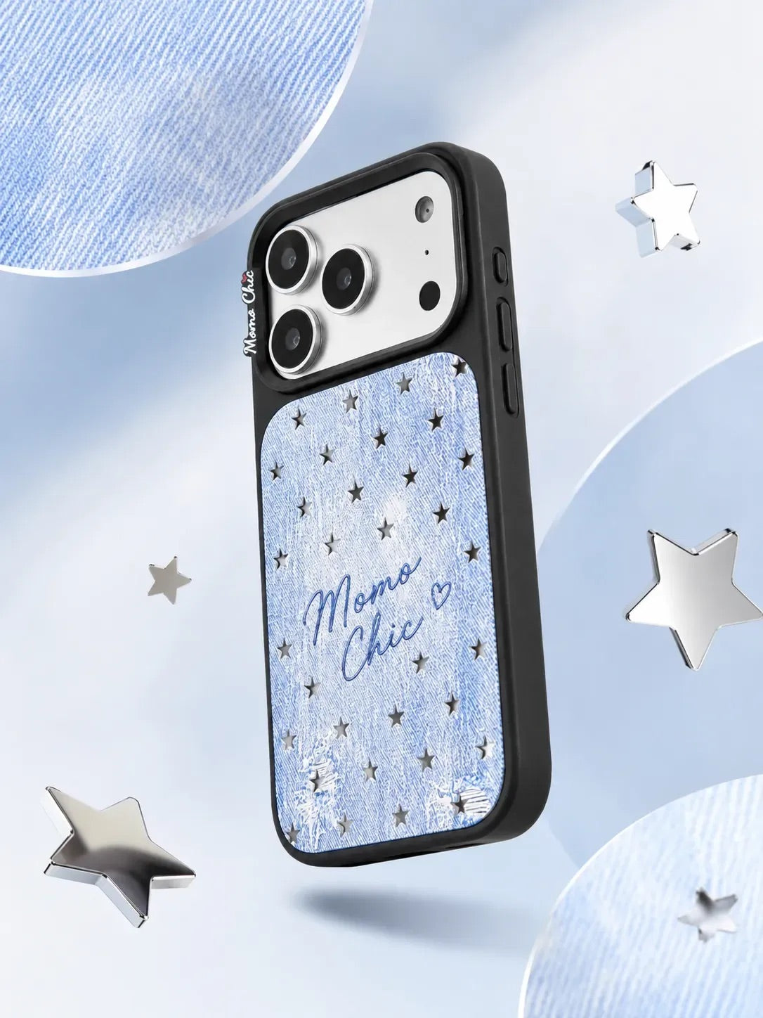 Momo Chic Cowboy colored star phone case mirror Magsafe