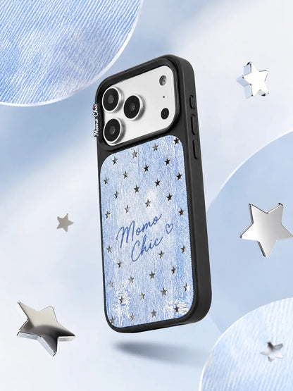 Momo Chic Cowboy colored star phone case mirror Magsafe