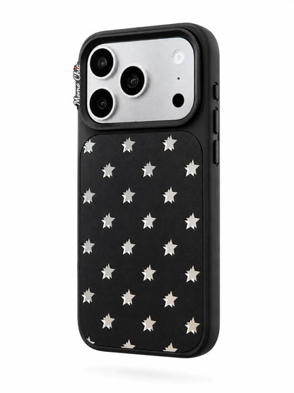 Momo Chic Black Star phone case mirror Magsafe