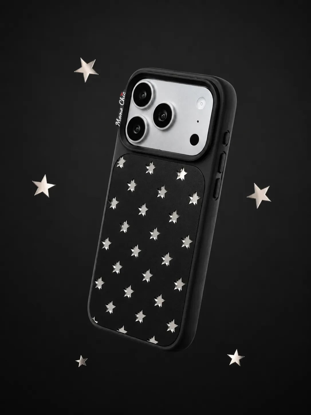 Momo Chic Black Star phone case mirror Magsafe