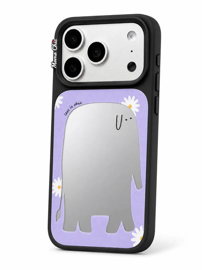 Momo Chic Daisy Elephant phone case mirror Magsafe