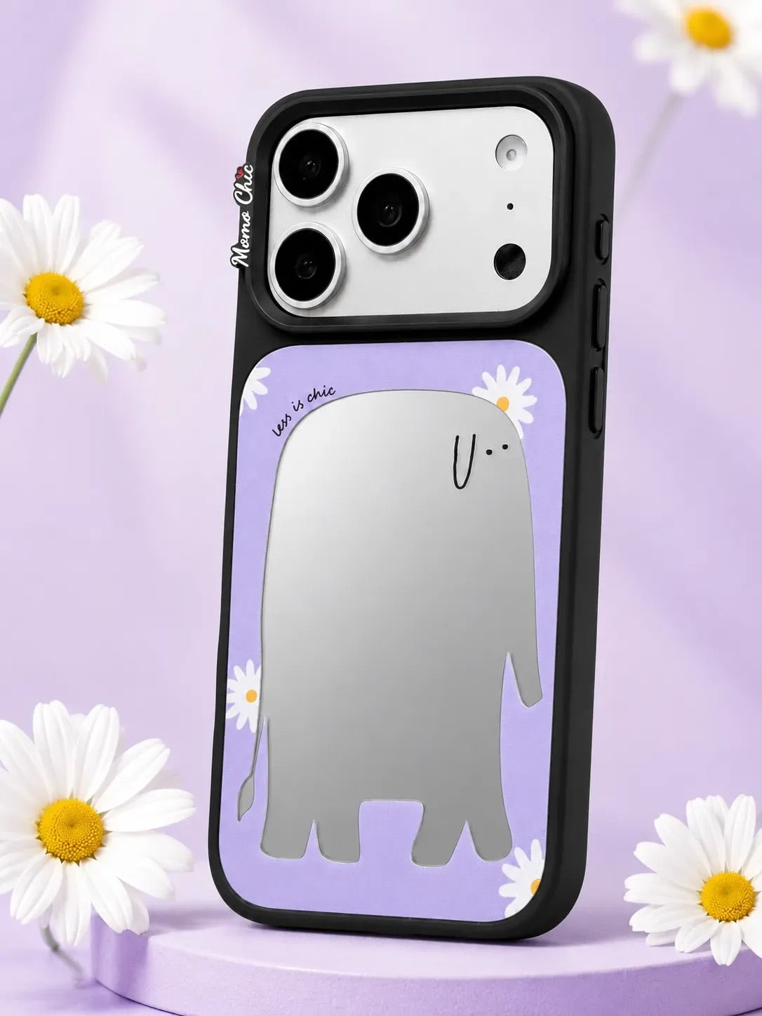 Momo Chic Daisy Elephant phone case mirror Magsafe