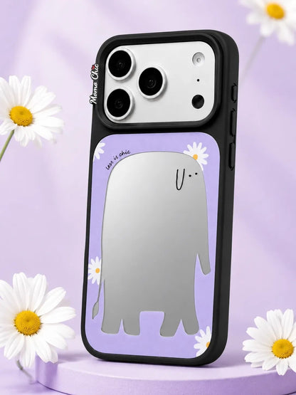 Momo Chic Daisy Elephant phone case mirror Magsafe