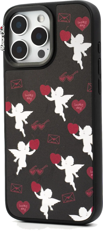 Momo Chic Lucky Angel phone case mirror Magsafe