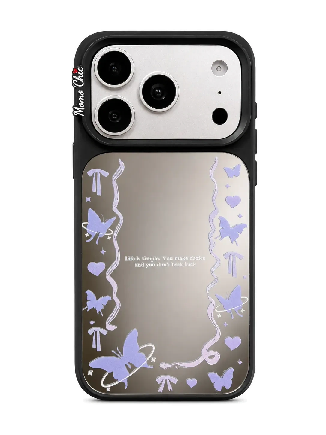 Momo Chic Dream Butterfly Party phone case mirror Magsafe
