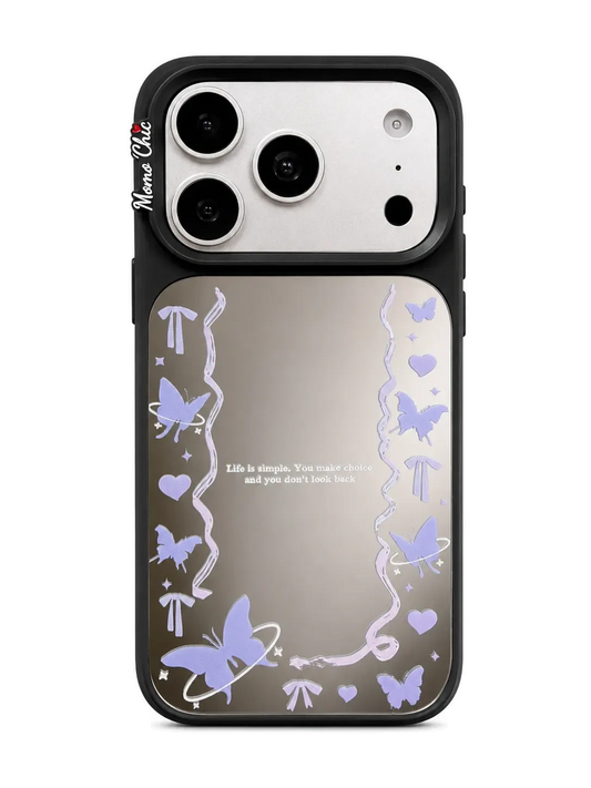 Momo Chic Dream Butterfly Party phone case mirror Magsafe