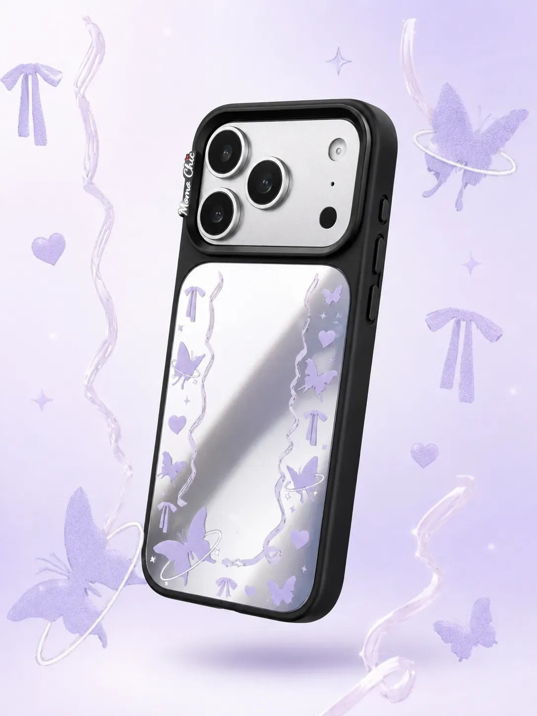 Momo Chic Dream Butterfly Party phone case mirror Magsafe