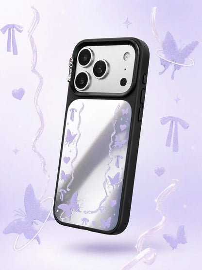 Momo Chic Dream Butterfly Party phone case mirror Magsafe