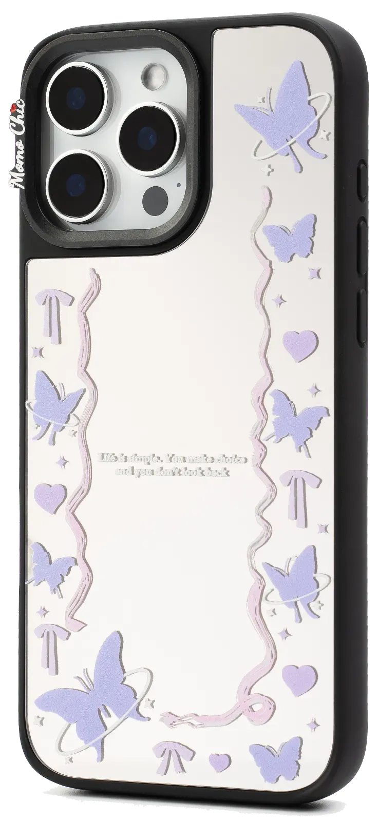 Momo Chic Dream Butterfly Party phone case mirror Magsafe