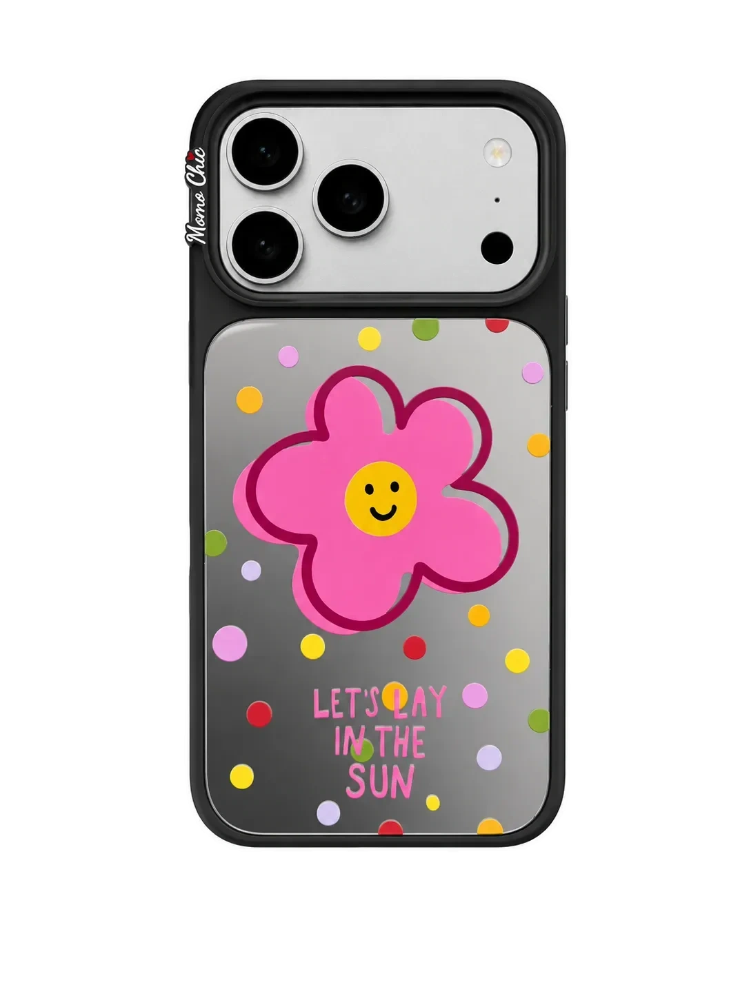 Momo Chic Rainbow Sunflower phone case mirror Magsafe