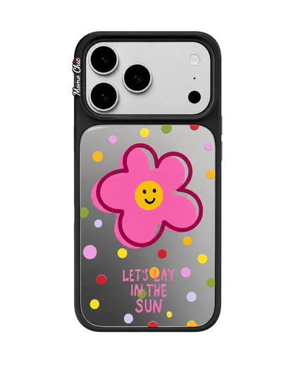 Momo Chic Rainbow Sunflower phone case mirror Magsafe