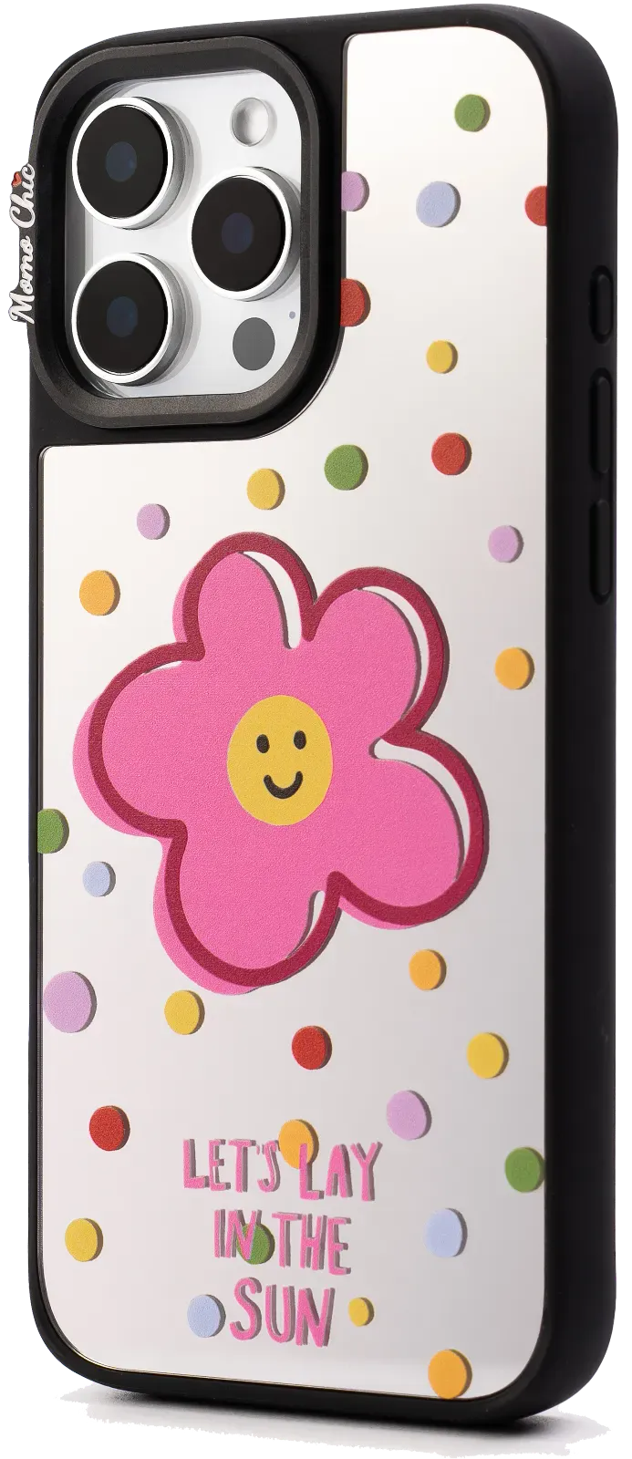 Momo Chic Rainbow Sunflower phone case mirror Magsafe