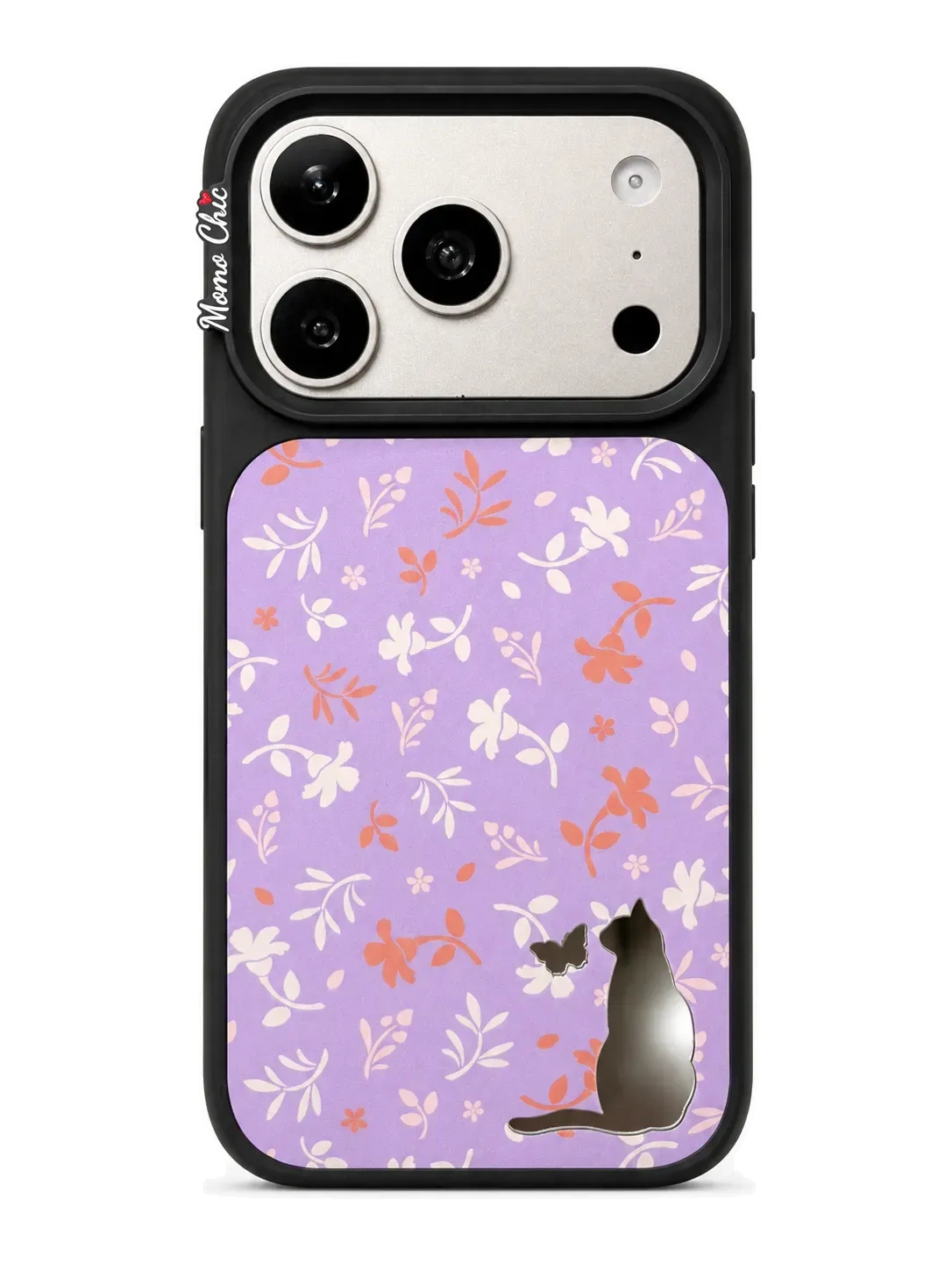 Momo Chic Kitten in the Flowers phone case mirror Magsafe