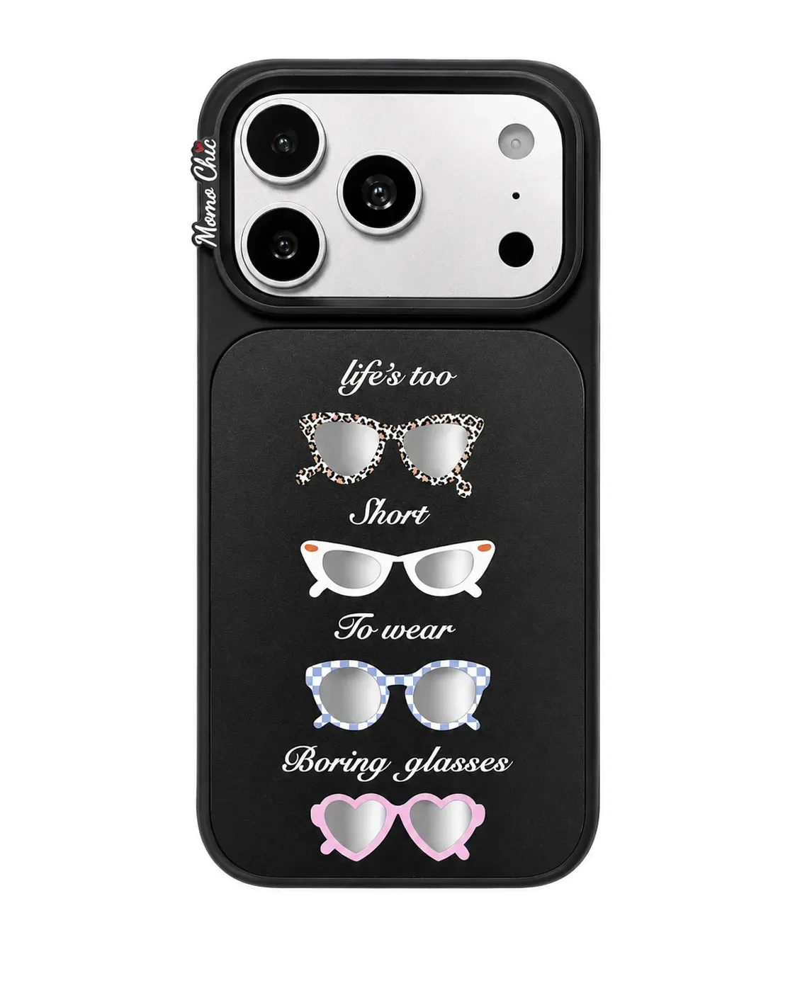 Momo Chic  Glasses Party phone case mirror Magsafe