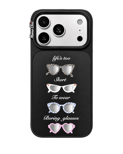 Momo Chic  Glasses Party phone case mirror Magsafe