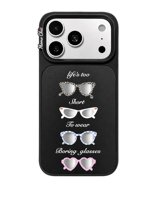Momo Chic  Glasses Party phone case mirror Magsafe