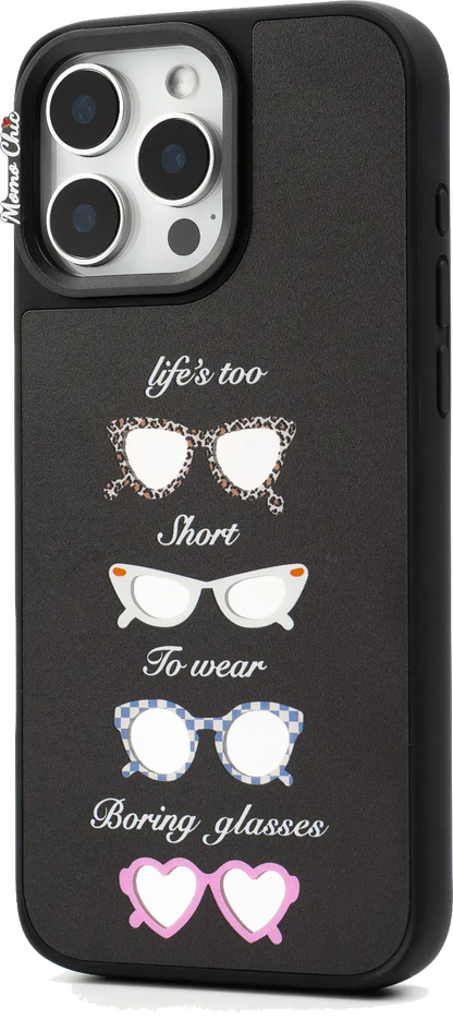 Momo Chic  Glasses Party phone case mirror Magsafe