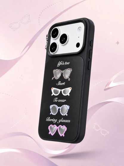 Momo Chic  Glasses Party phone case mirror Magsafe