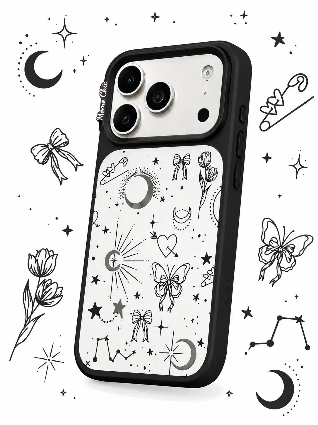 Momo Chic Starlit Day phone case mirror Magsafe