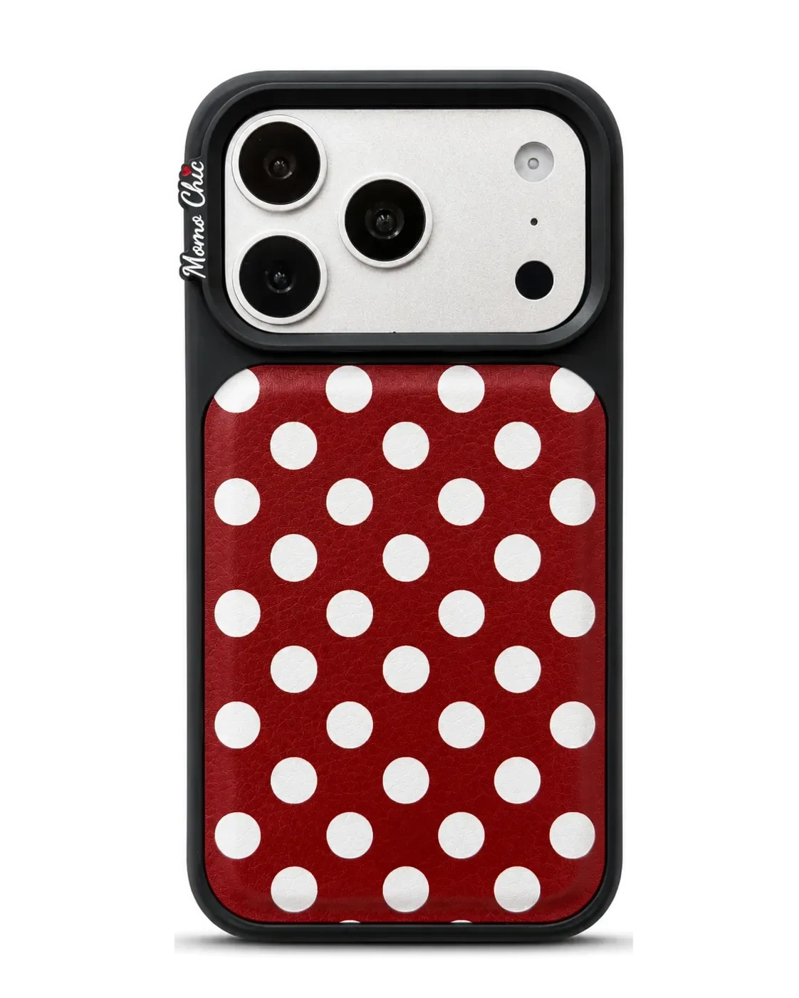 Momo Chic  Polka Dot Party phone case genuine leather