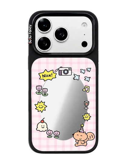 Bubu Fancy Makeup mirror Phone case Magsafe