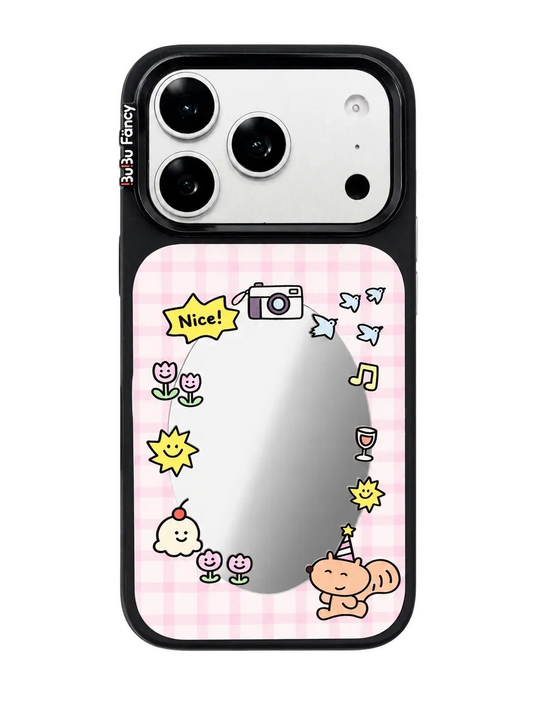 Bubu Fancy Makeup mirror Phone case Magsafe