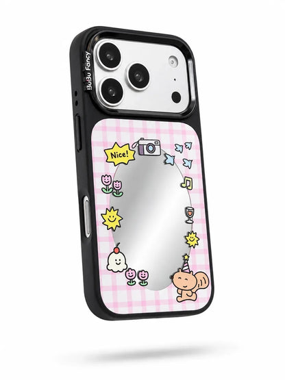 Bubu Fancy Makeup mirror Phone case Magsafe