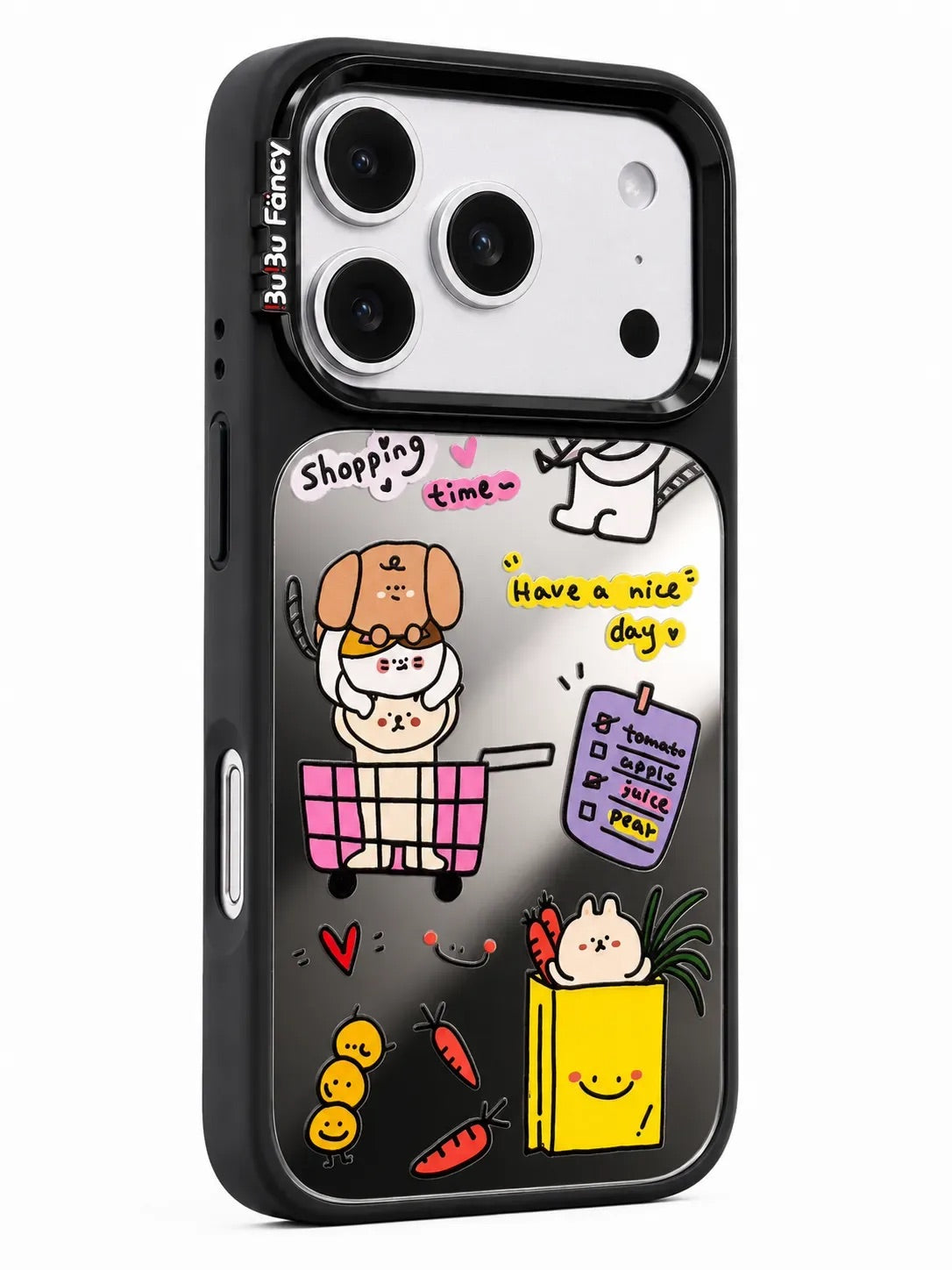 Bubu Fancy Shopping puppy mirror Phone case Magsafe