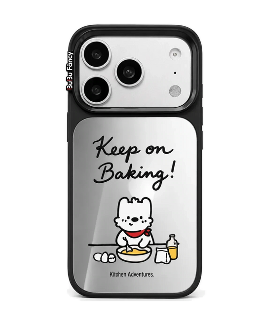 Bubu Fancy Baking puppy mirror Phone case Magsafe