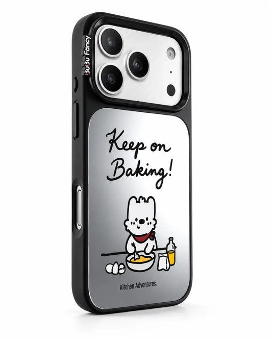Bubu Fancy Baking puppy mirror Phone case Magsafe