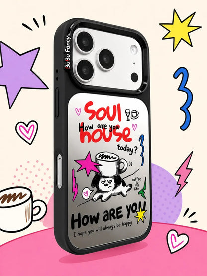 Bubu Fancy Soul house puppy mirror Phone case Magsafe