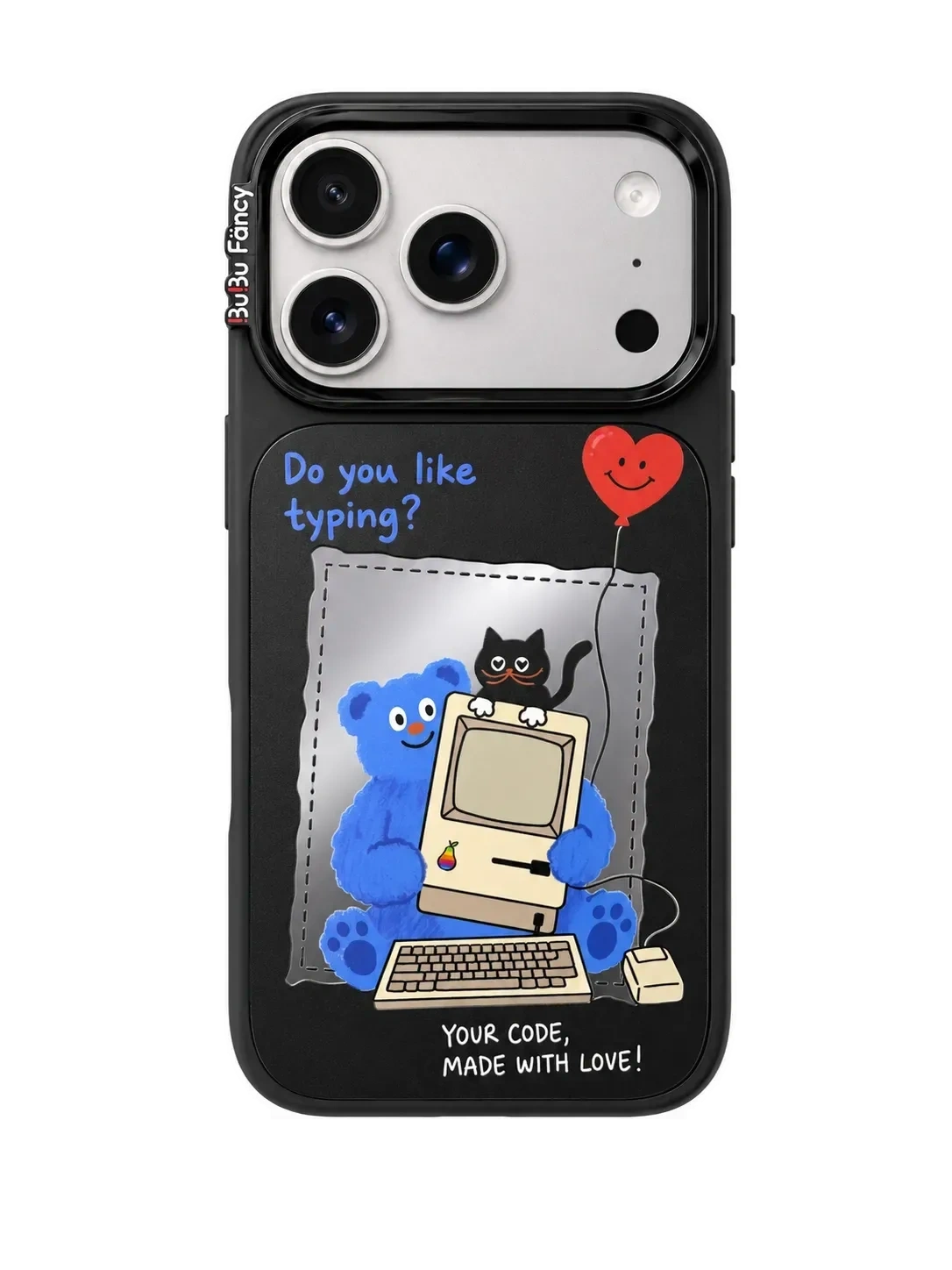 Bubu Fancy work together mirror Phone case Magsafe