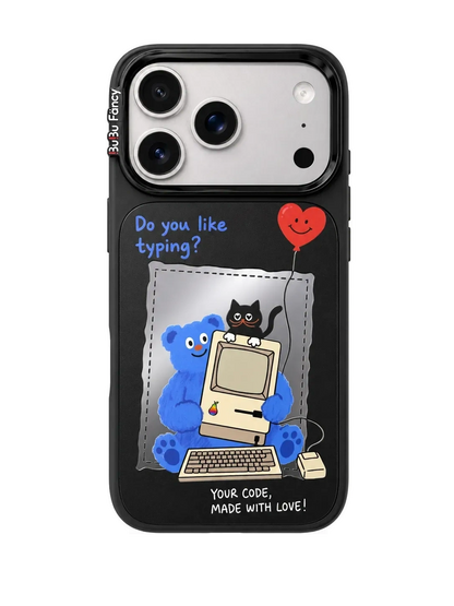 Bubu Fancy work together mirror Phone case Magsafe