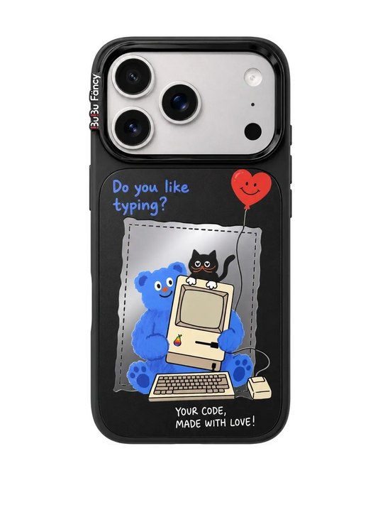 Bubu Fancy work together mirror Phone case Magsafe