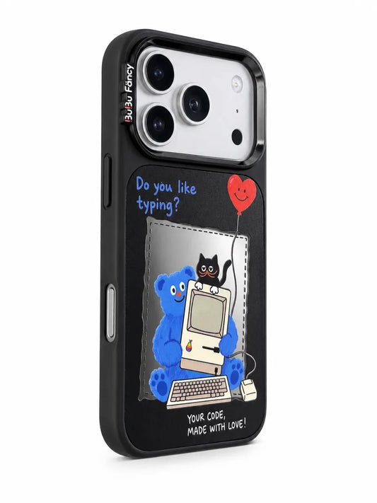 Bubu Fancy work together mirror Phone case Magsafe