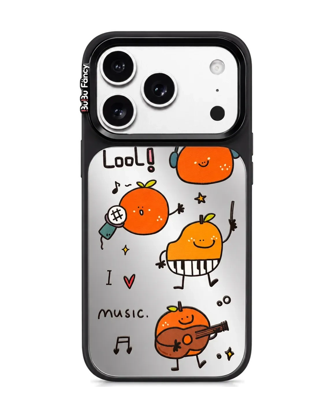 Bubu Fancy The Orange Band mirror Phone case Magsafe