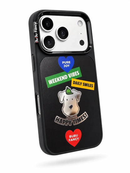 Bubu Fancy happy time mirror Phone case Magsafe