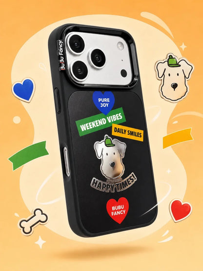Bubu Fancy happy time mirror Phone case Magsafe
