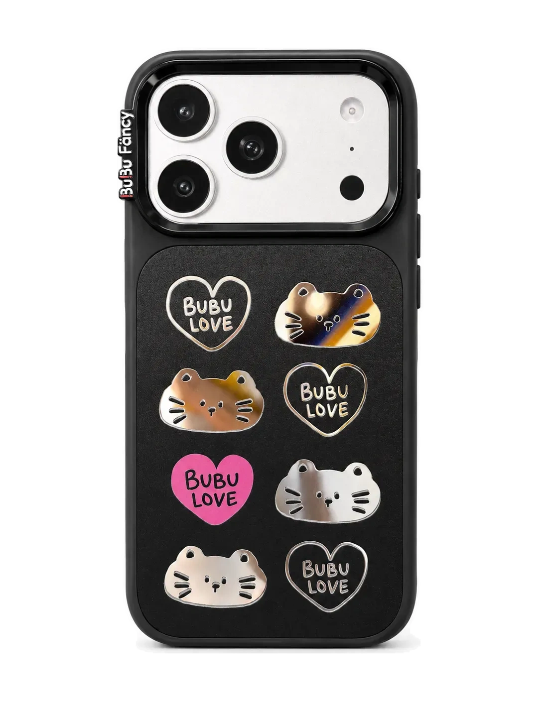 Bubu Fancy Loving Kitten mirror Phone case Magsafe